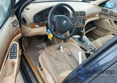 1999 BMW 540 I Automatic из США, поврежденный, VIN WBADN6344XGM64217